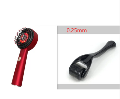 Saint Luxe Sonic Microcurrent Red-Light Therapy Comb