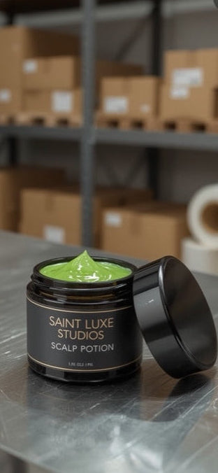 Saint Luxe Scalp Potion – Herbal Nourishing Balm 4oz