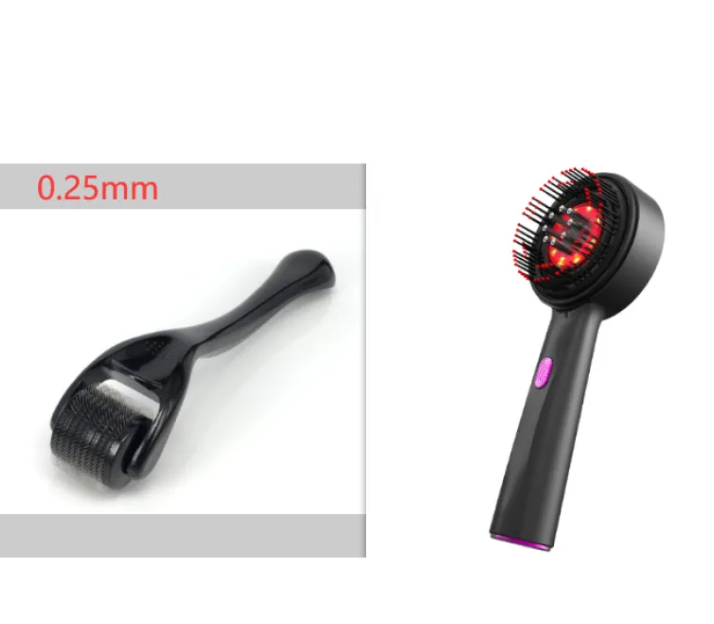 Saint Luxe Sonic Microcurrent Red-Light Therapy Comb