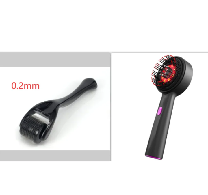 Saint Luxe Sonic Microcurrent Red-Light Therapy Comb